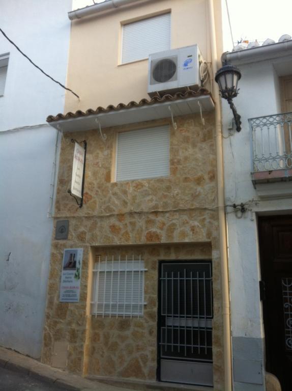 La casita Santa Bárbara Guest House Macastre Bagian luar foto