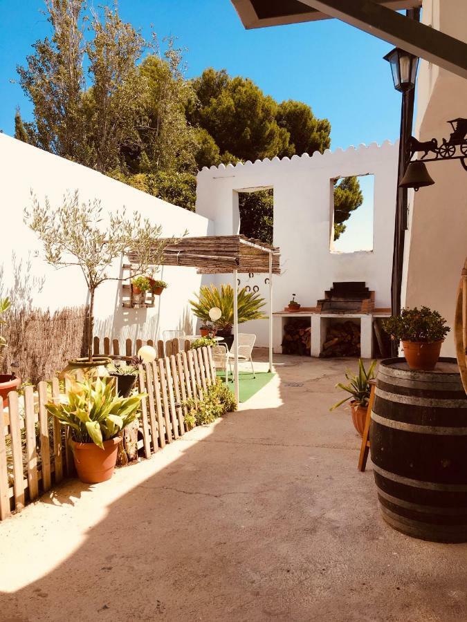 La casita Santa Bárbara Guest House Macastre Bagian luar foto